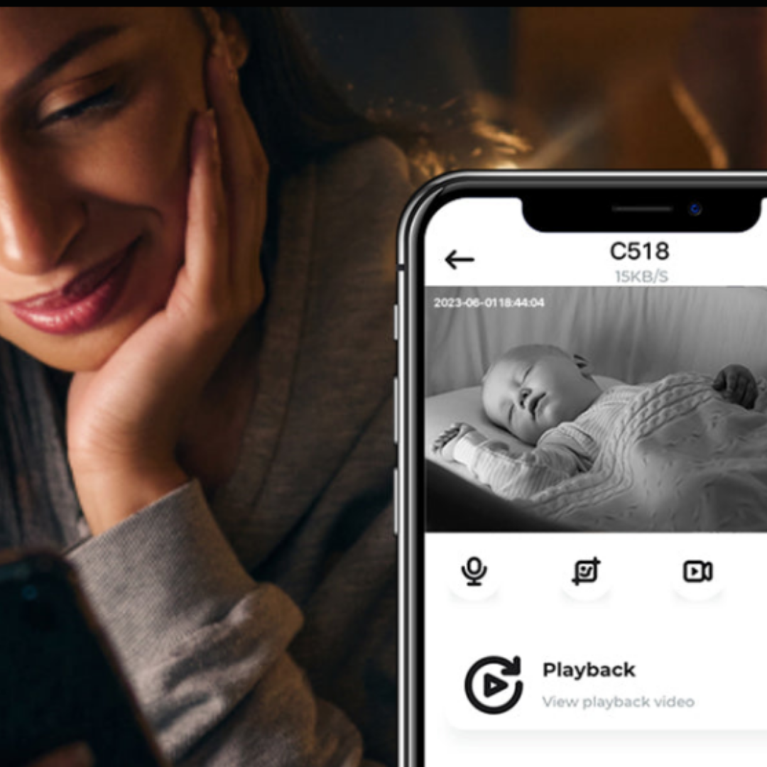 Caméra Intelligente ZOSI 360° – Vision Nocturne HD & Mode Webcam