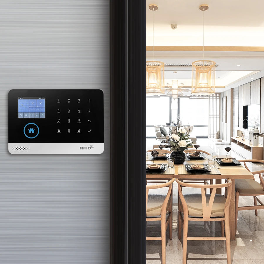 Système d’Alarme WiFi PGST – Maison Intelligente avec Capteurs, Télécommandes & App Mobile Tuya
pour maison bureau et commerces