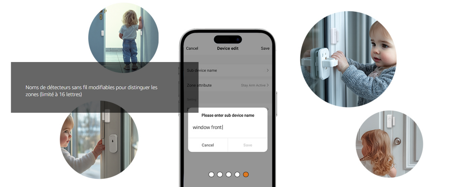 Système d’Alarme WiFi PGST – Maison Intelligente avec Capteurs, Télécommandes & App Mobile Tuya
nom de detecteurs sans fil