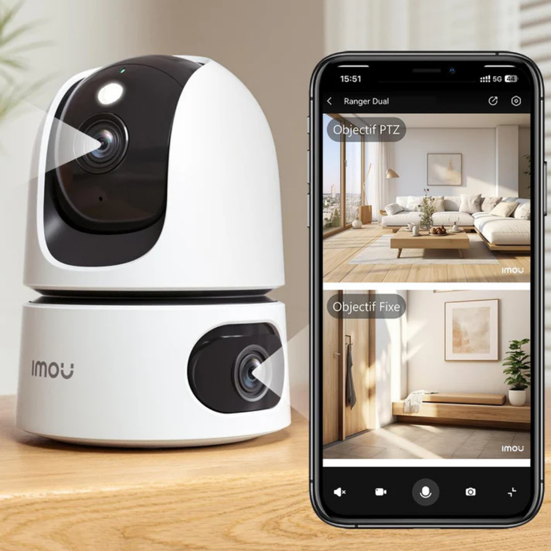 Caméra WiFi Intelligente IMOU 6MP -  Détection IA