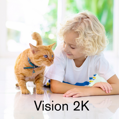 Caméra Blurams Intérieure WiFi 2K – Surveillance 360°, Audio Bidirectionne