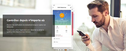 Système d’Alarme WiFi PGST – Maison Intelligente avec Capteurs, Télécommandes & App Mobile Tuya
contrôlez depuis n'importe ou
