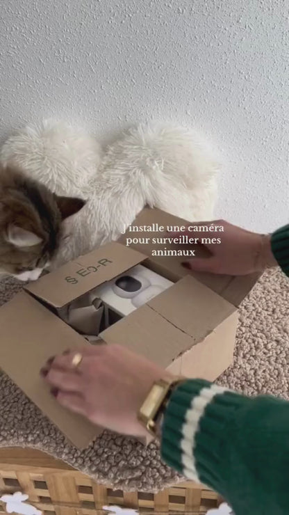 Caméra Intelligente ZOSI 360° –  Vision Nocturne HD & Mode Webcam